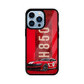 Red Mustang Glass Case for Apple iPhone