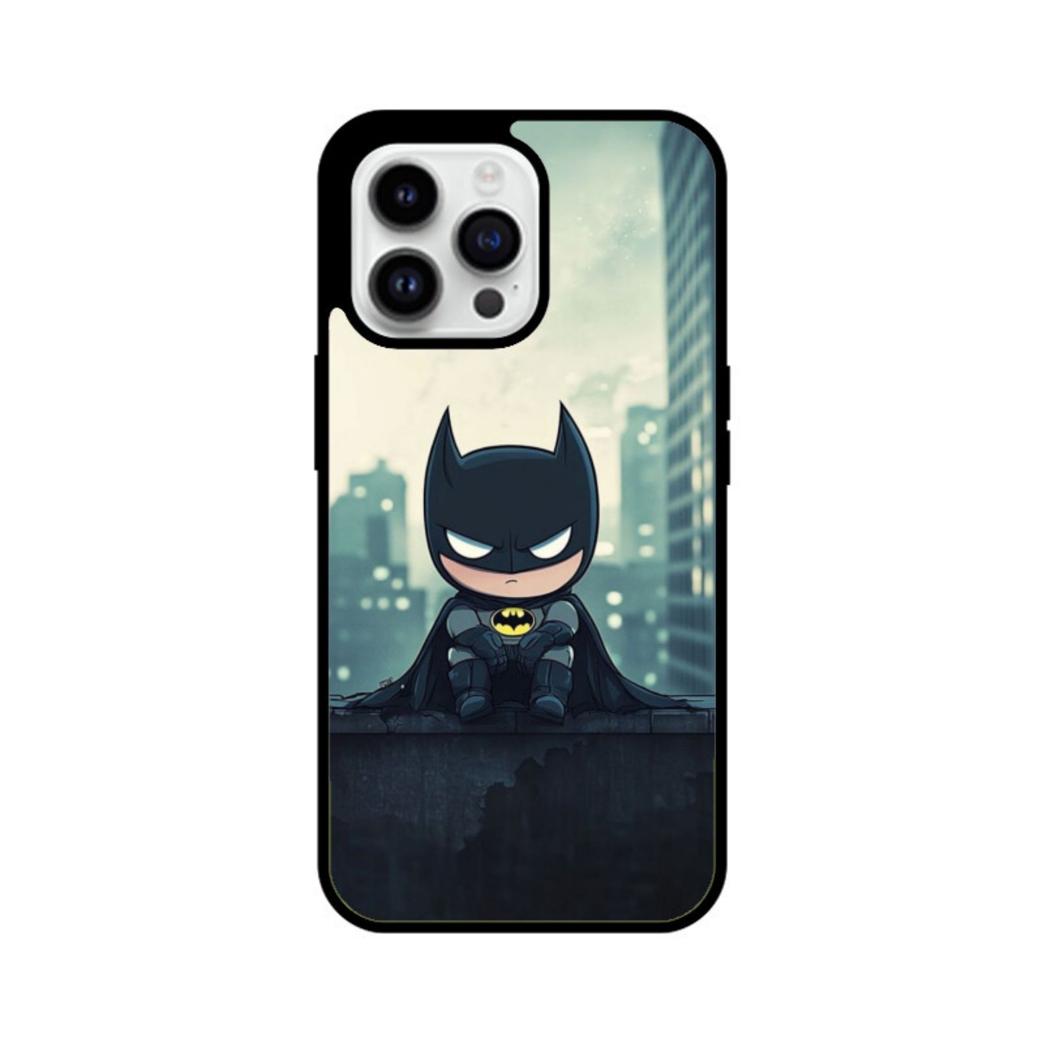 Tiny Dark Hero Glass Case for Apple iPhone