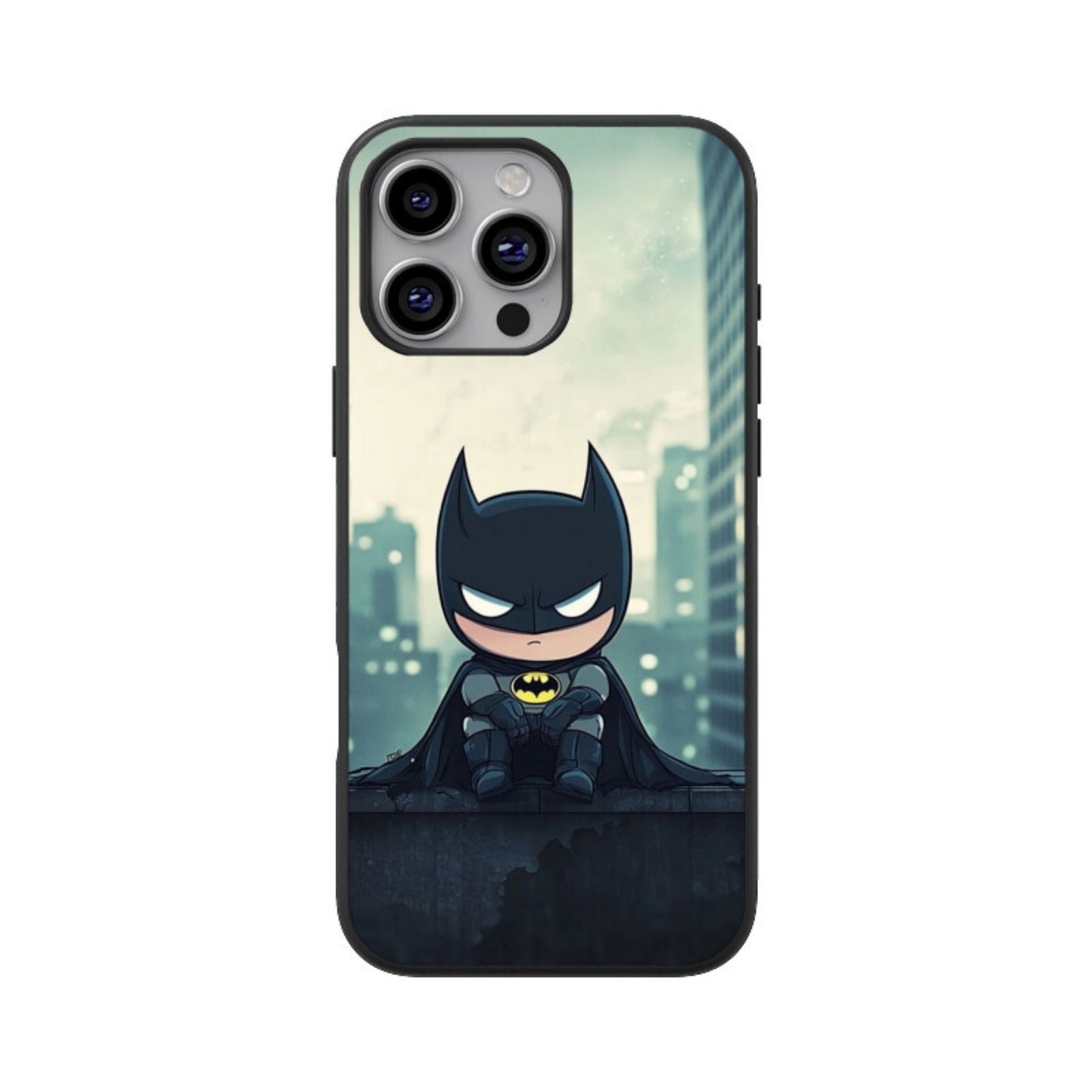 Tiny Dark Hero Glass Case for Apple iPhone