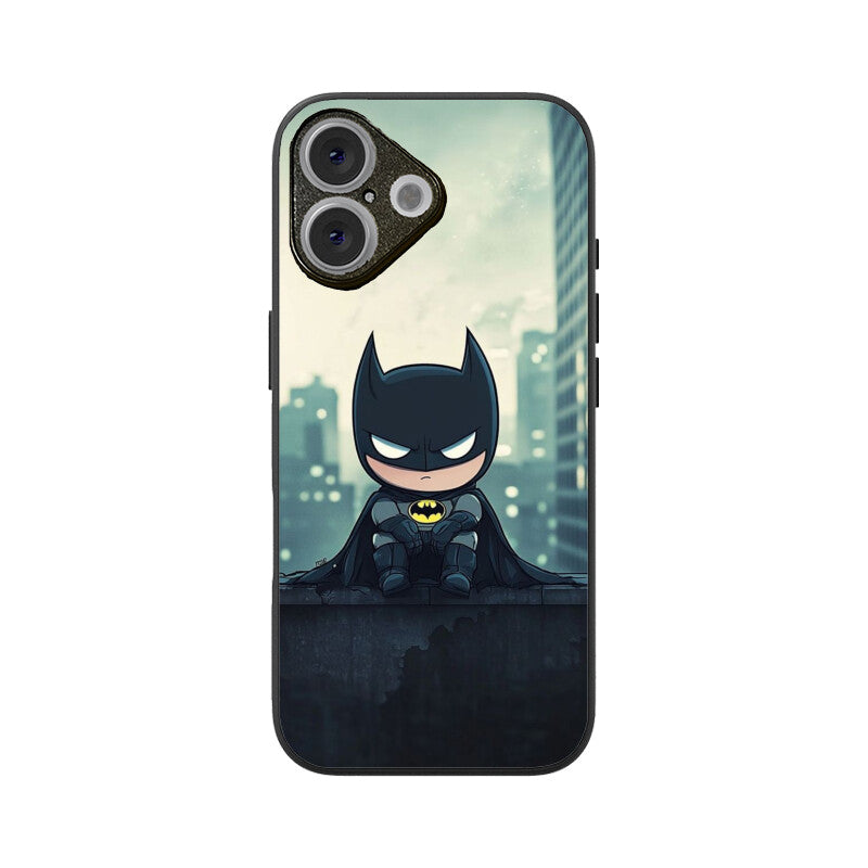 Tiny Dark Hero Glass Case for Apple iPhone