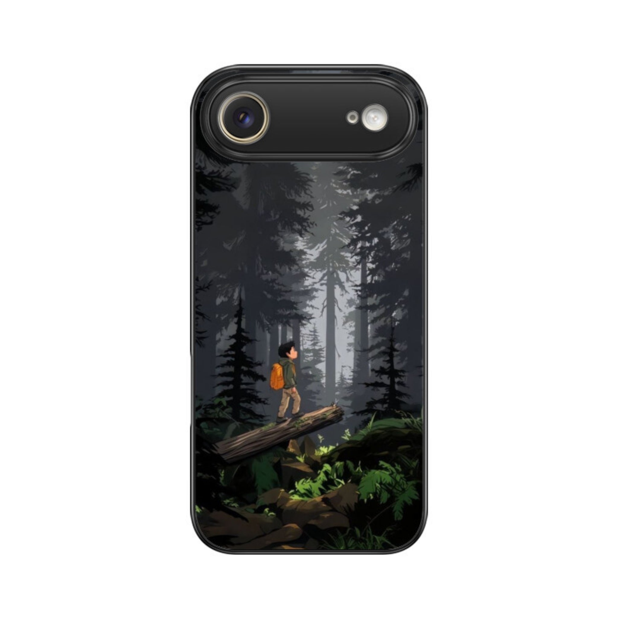 Silent Explorer Glass Case for Apple iPhone