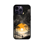Evening Solitude Glass Case for Apple iPhone