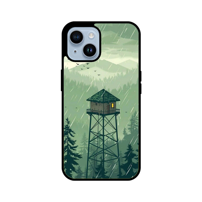 Forest Sentinel Glass Case for Apple iPhone