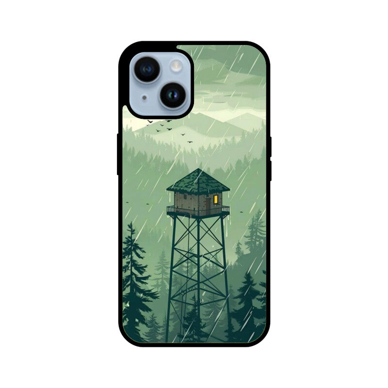 Forest Sentinel Glass Case for Apple iPhone