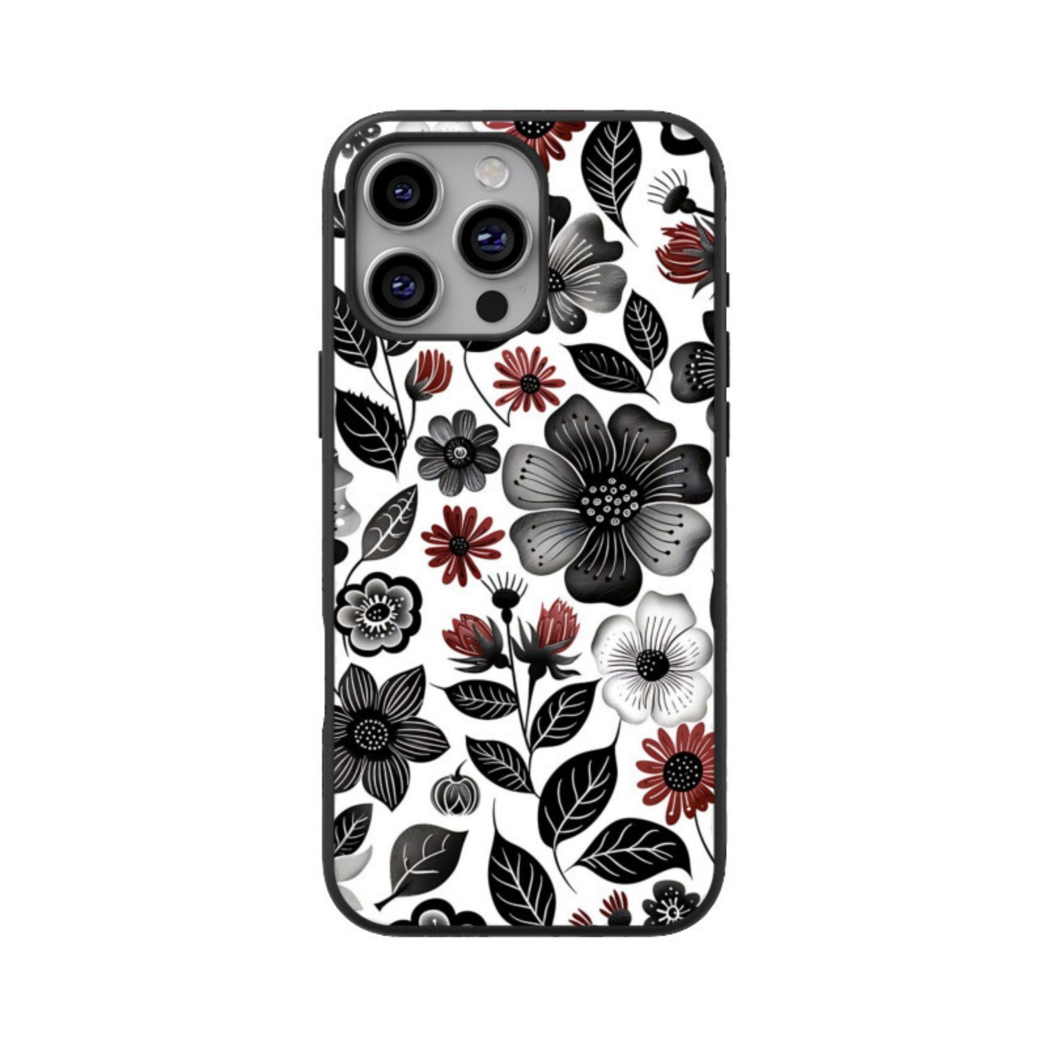 floral theme iphone glass cases