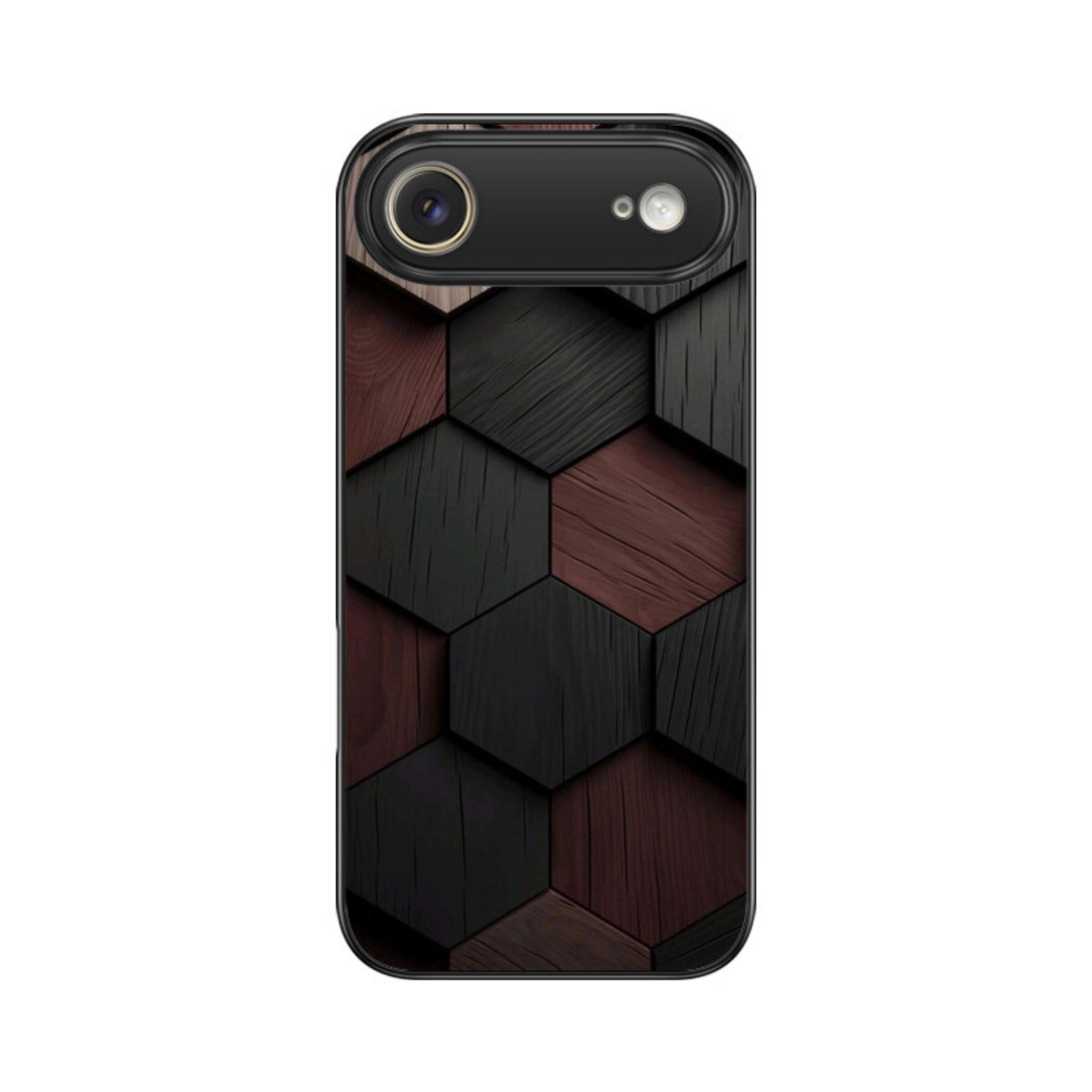 Shadow Hex Glass Case for Apple iPhone