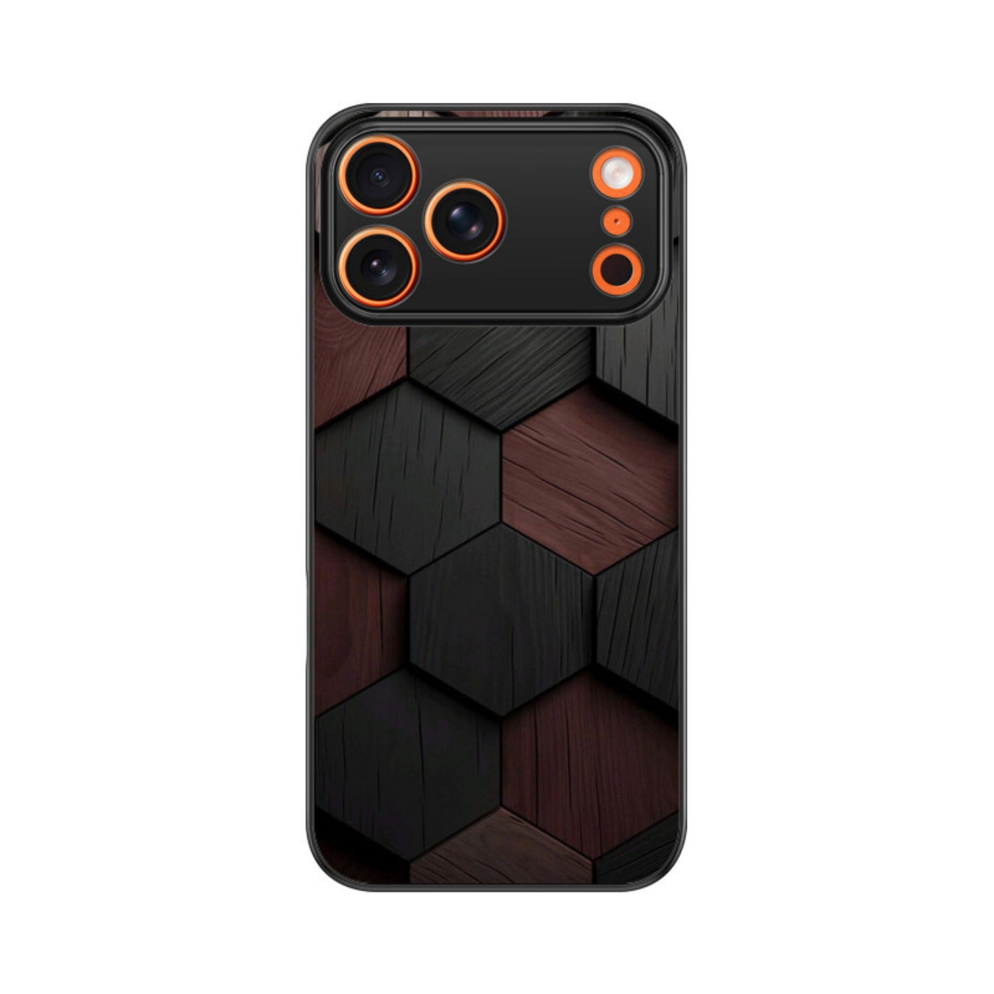 Shadow Hex Glass Case for Apple iPhone