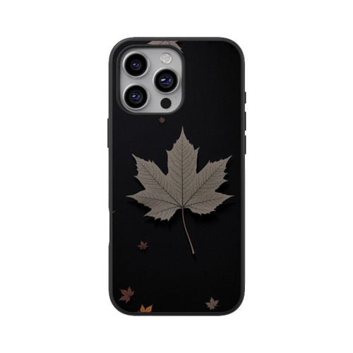 maple leaf design iphone glass cases