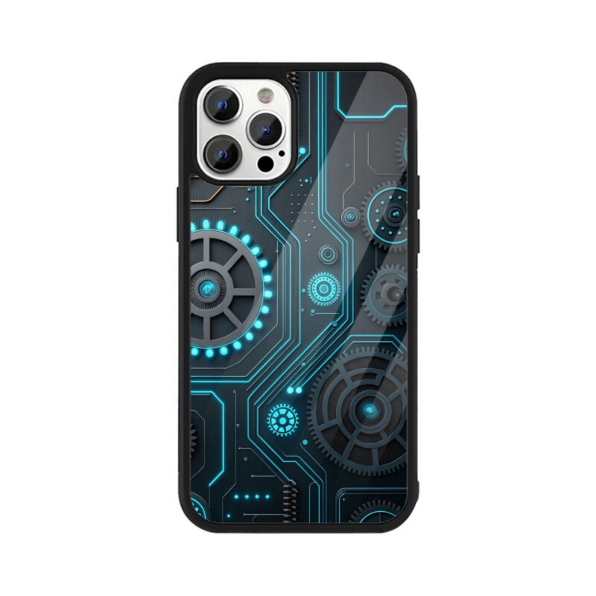 Tech Matrix Glass Case for Apple iPhone