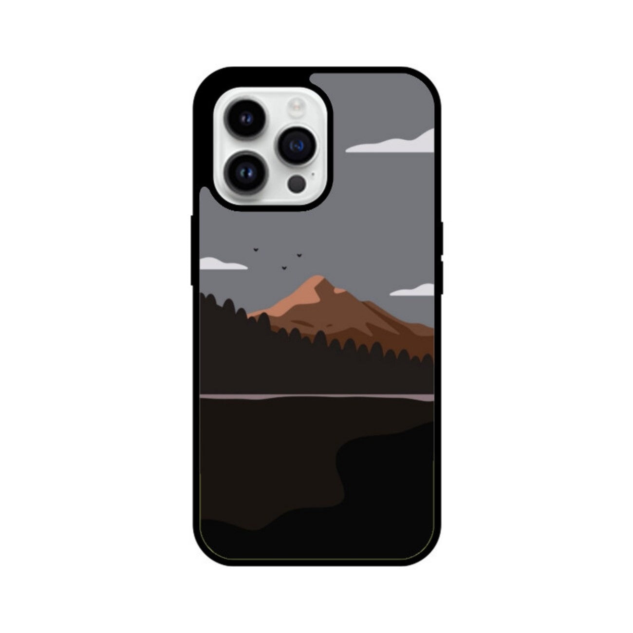 Misty Horizon Glass Case for Apple iPhone