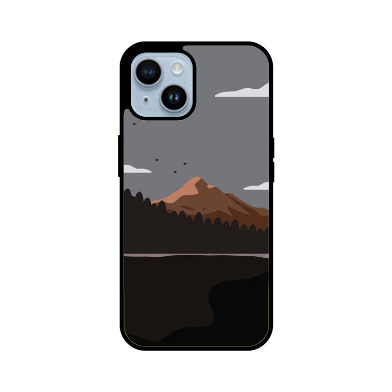 Misty Horizon Glass Case for Apple iPhone