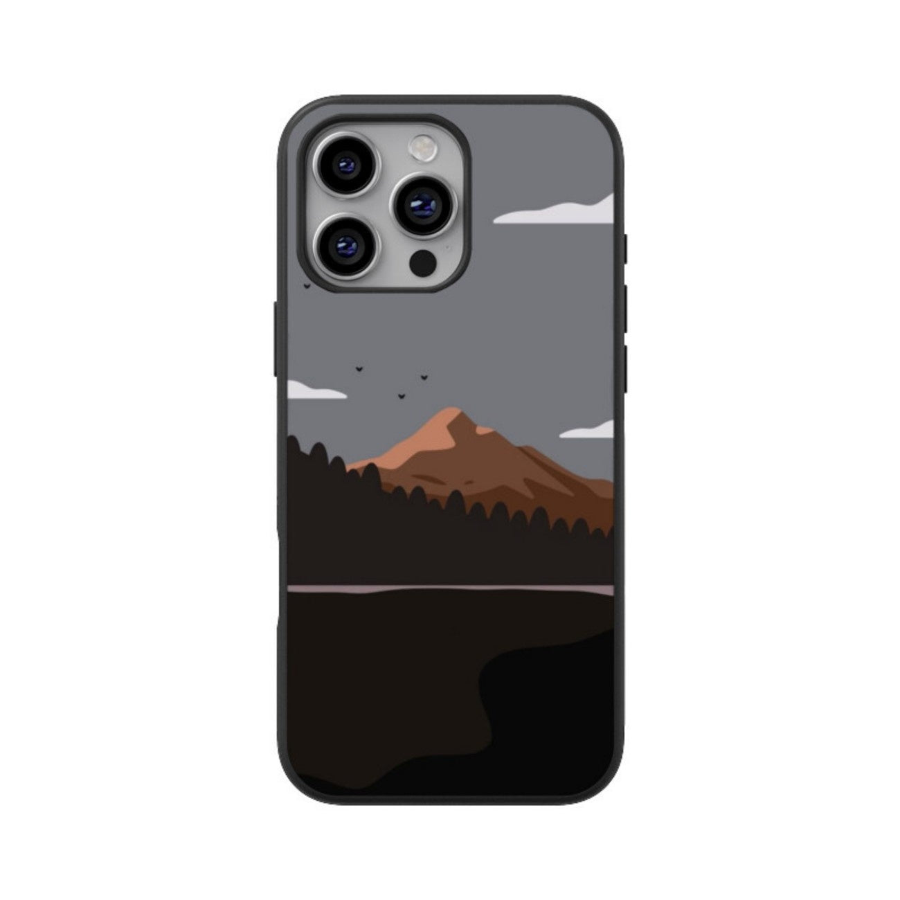 Misty Horizon Glass Case for Apple iPhone