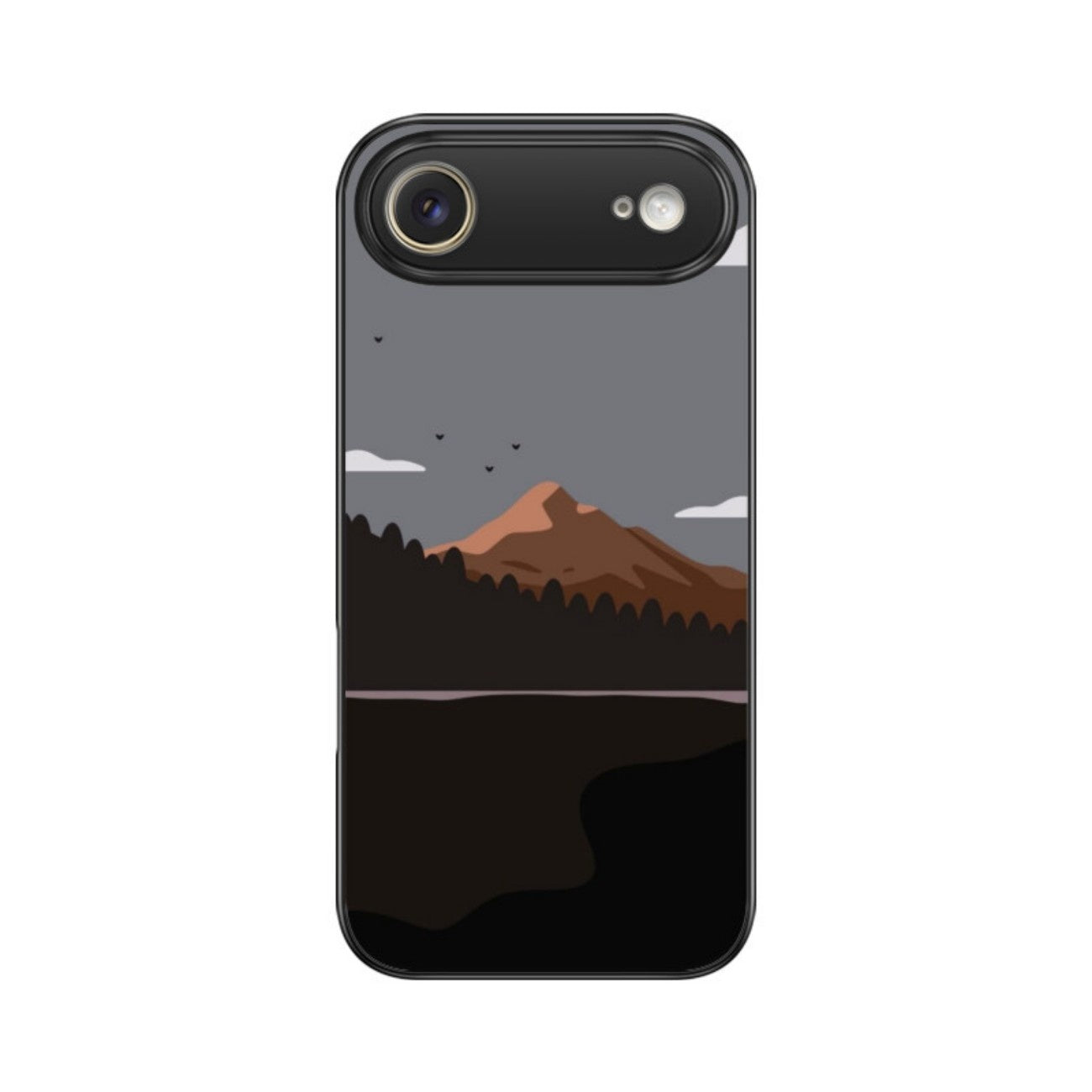 Misty Horizon Glass Case for Apple iPhone