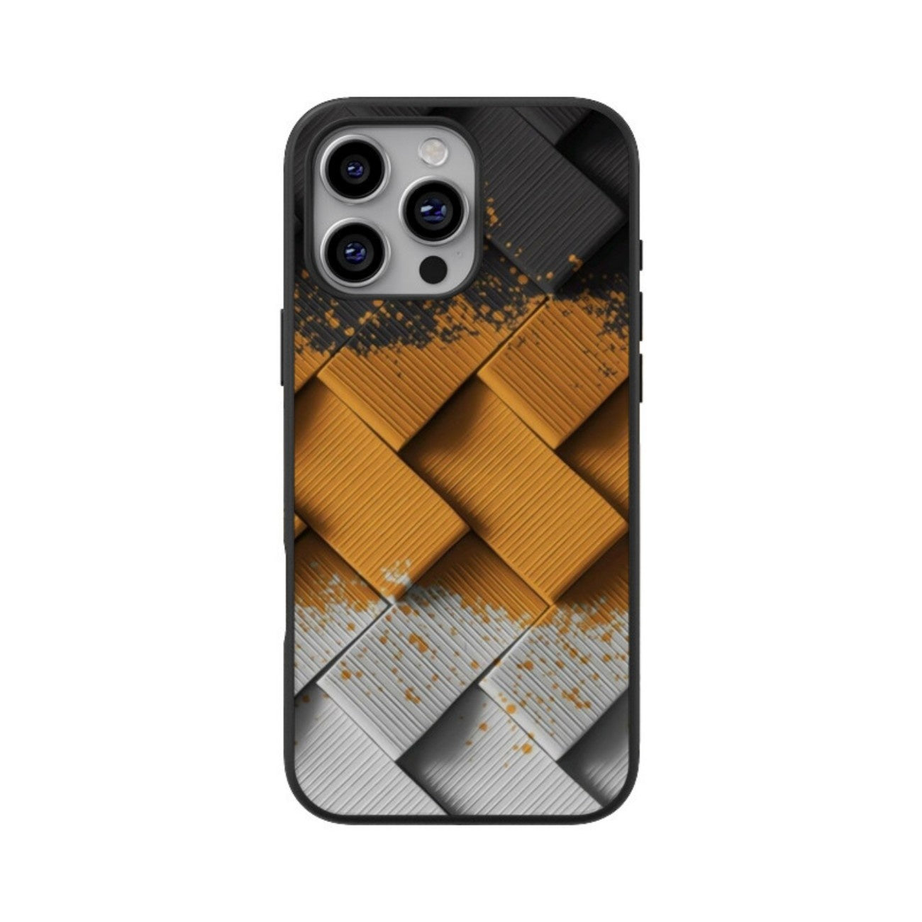 3d design premium iphone glass back case