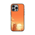 orange kitty iphone case