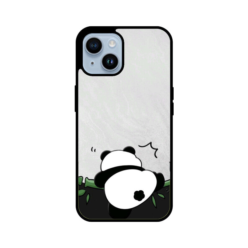 Peekaboo Panda Glass Case for Apple iPhone