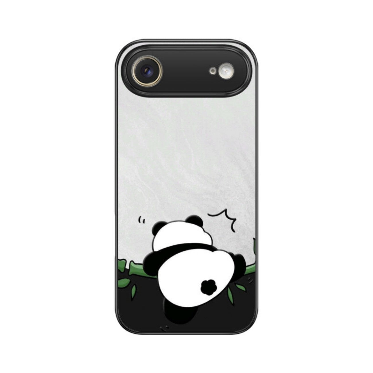 Peekaboo Panda Glass Case for Apple iPhone