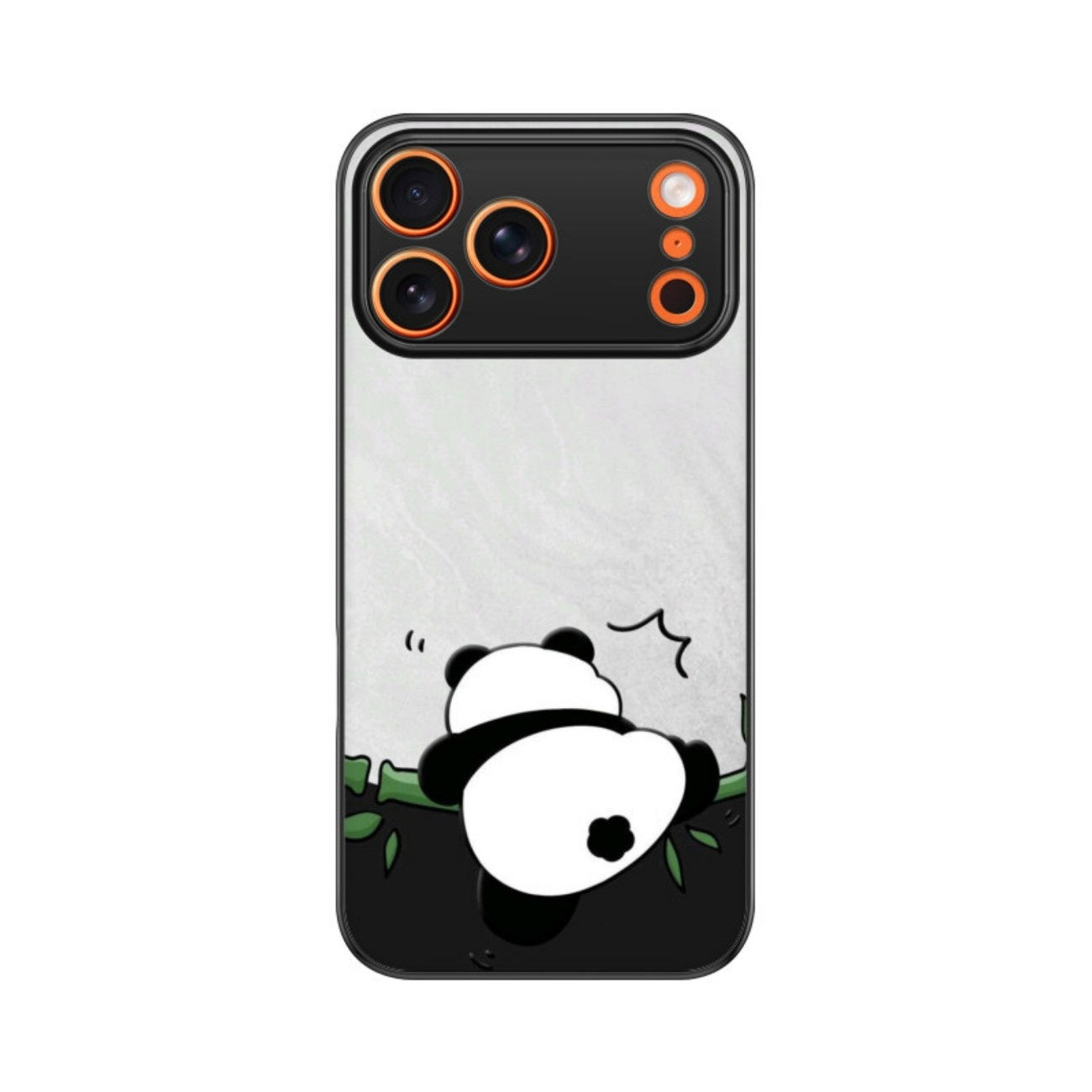 Peekaboo Panda Glass Case for Apple iPhone