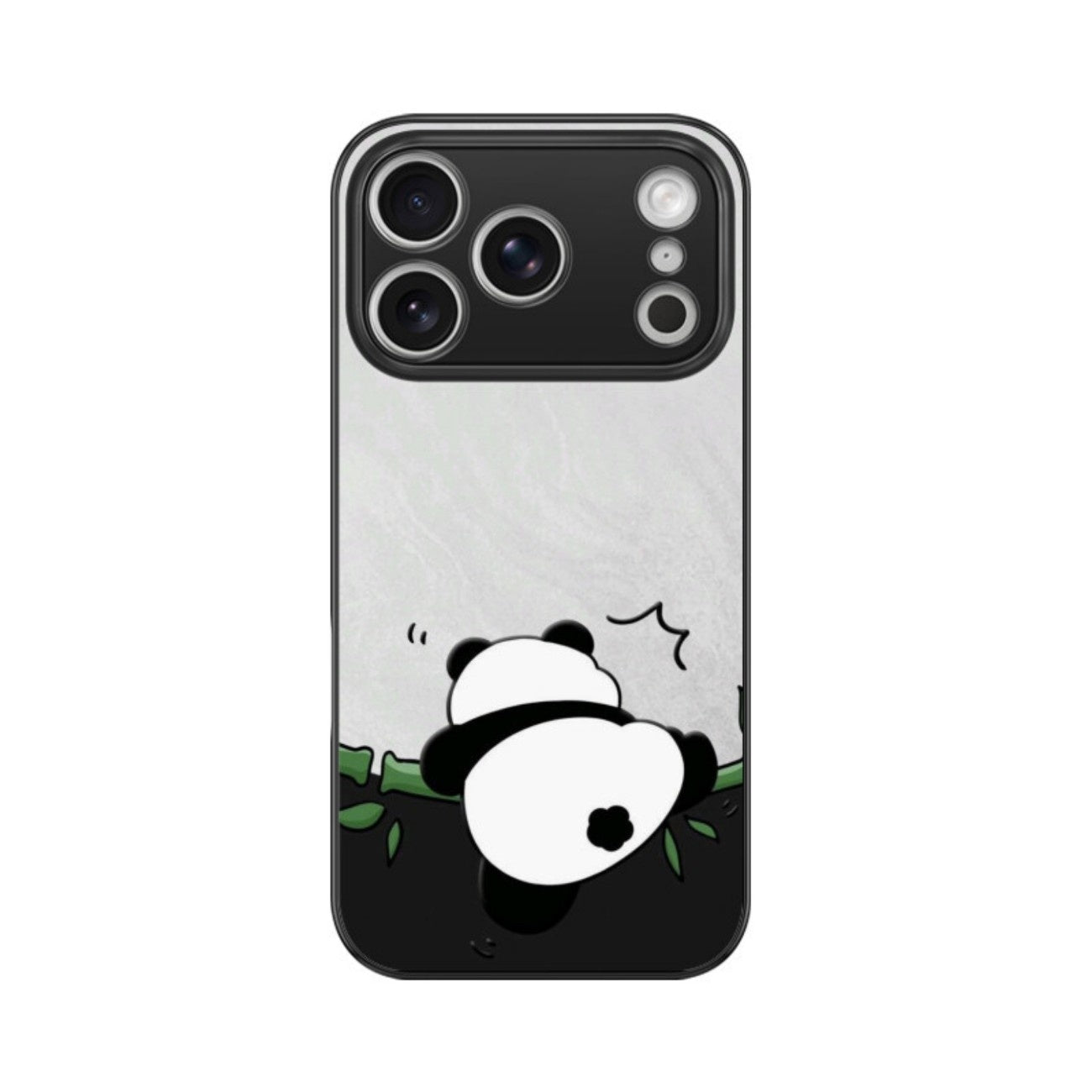 Peekaboo Panda Glass Case for Apple iPhone