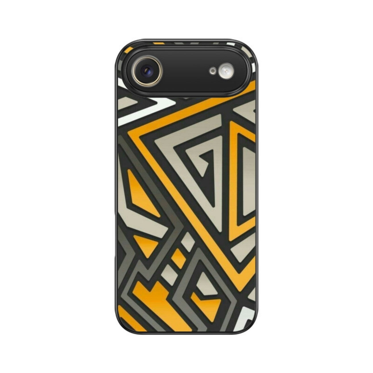 Geometrical Grid Glass Case for Apple iPhone