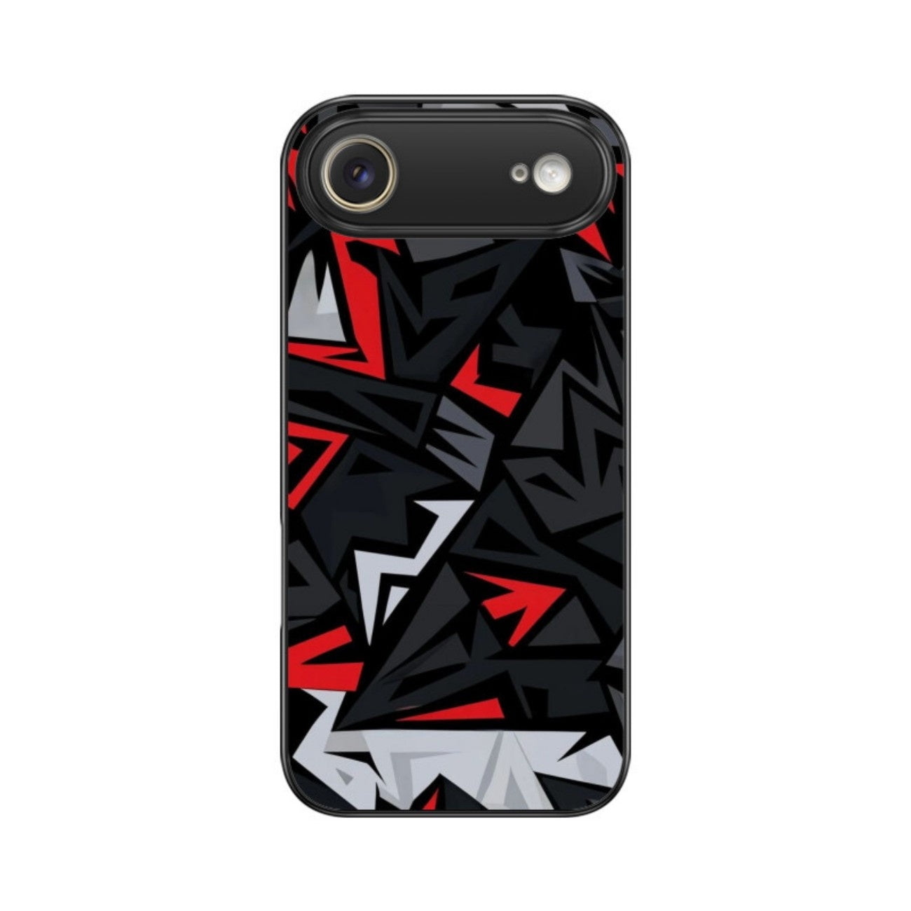 Red Strike Glass Case for Apple iPhone