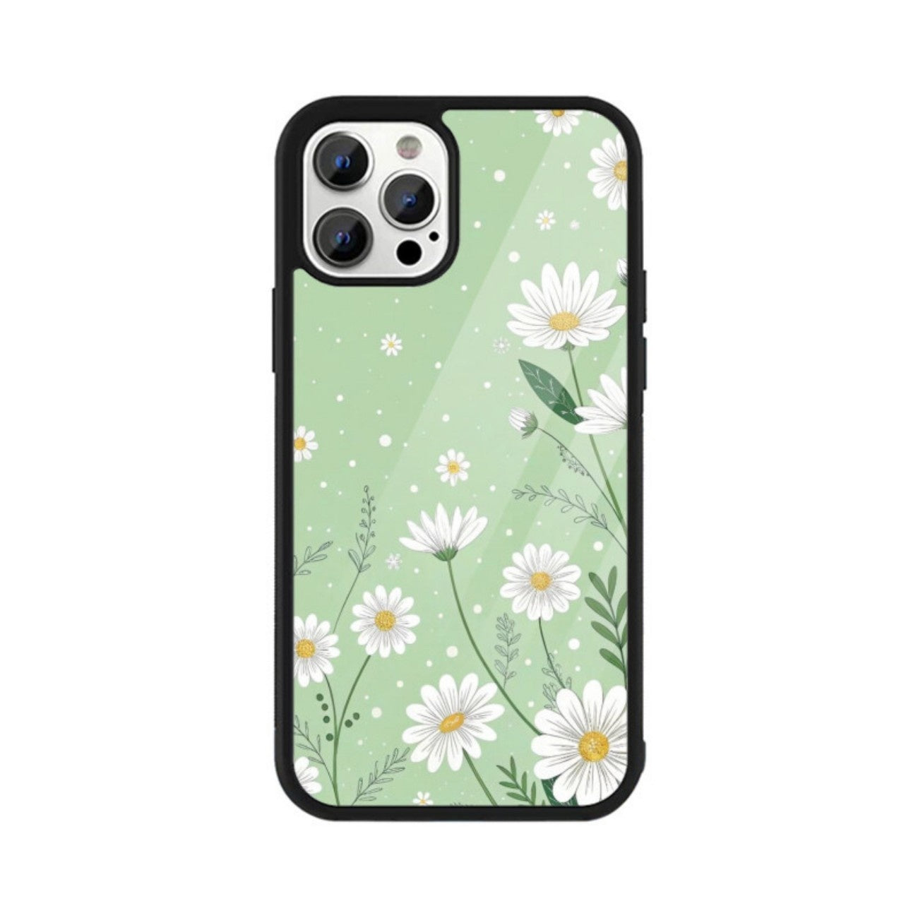 Daisy Meadow Glass Case for Apple iPhone