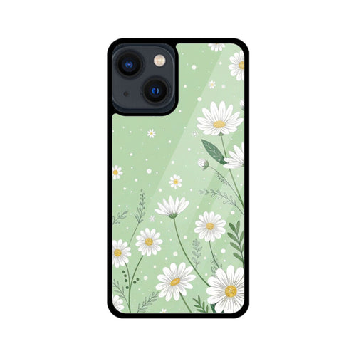 Daisy Meadow Glass Case for Apple iPhone