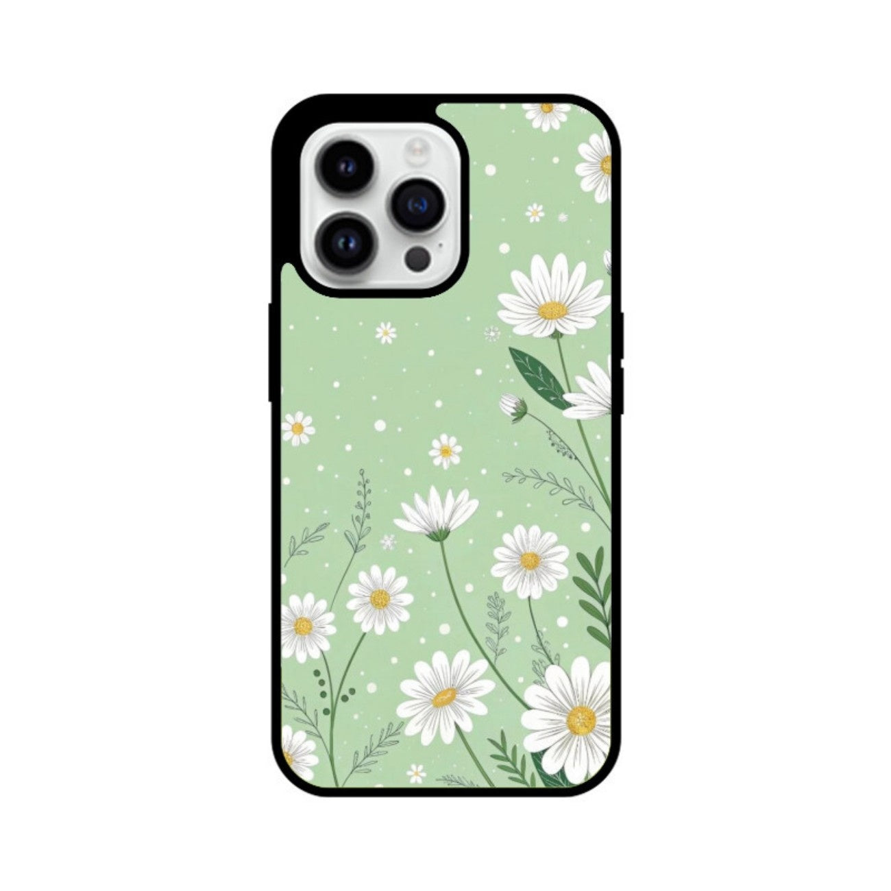Daisy Meadow Glass Case for Apple iPhone