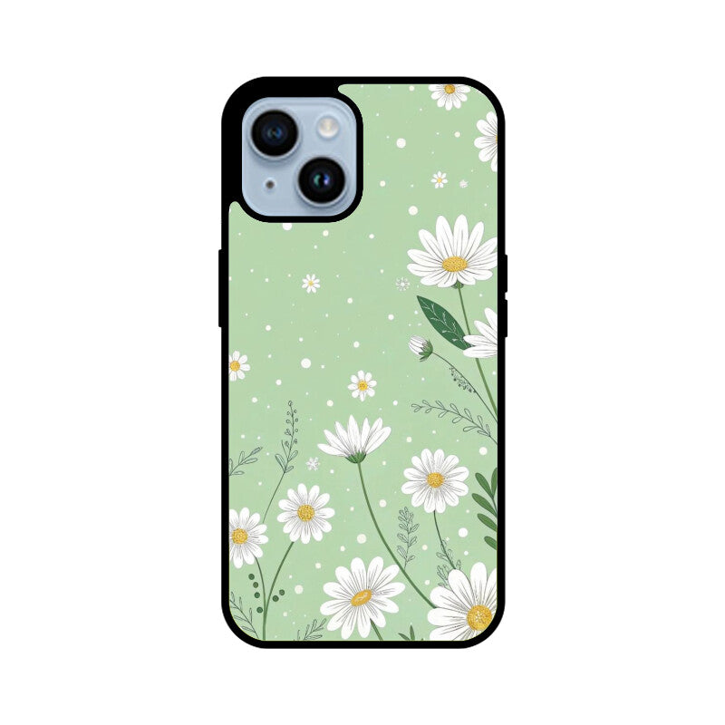 Daisy Meadow Glass Case for Apple iPhone