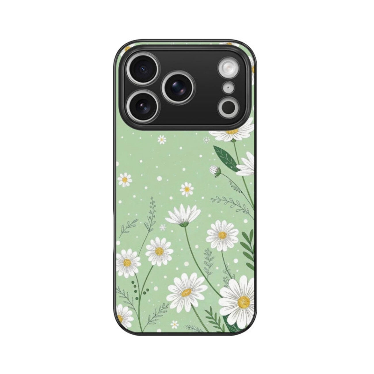 Daisy Meadow Glass Case for Apple iPhone