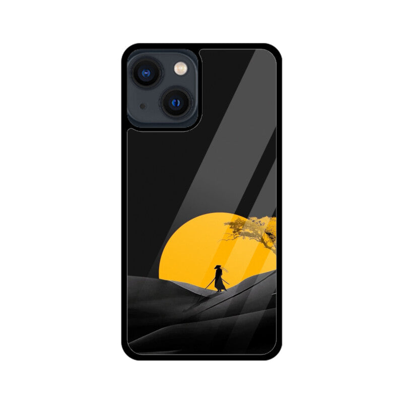 Golden Horizon Glass Case for Apple iPhone