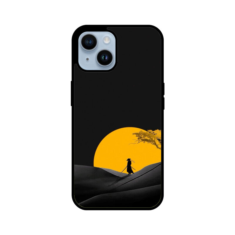 Golden Horizon Glass Case for Apple iPhone