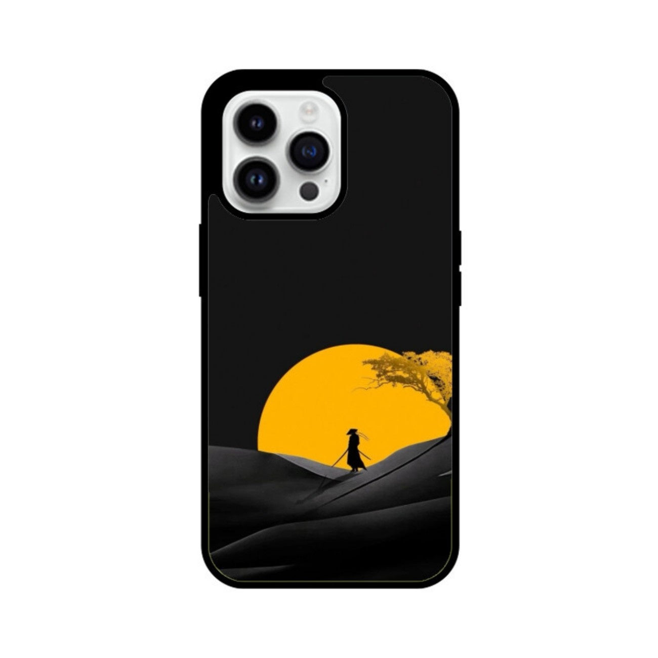 Golden Horizon Glass Case for Apple iPhone