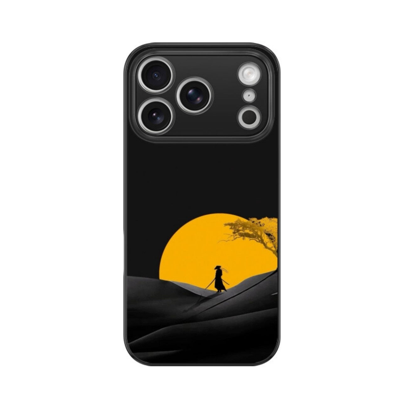 Golden Horizon Glass Case for Apple iPhone