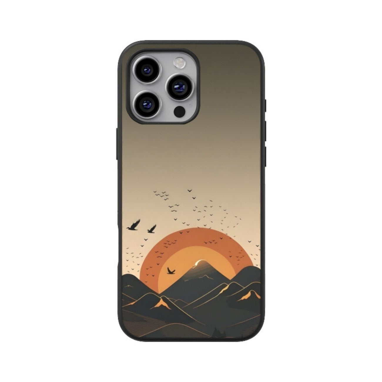 Sunset Ridge Glass Case for Apple iPhone