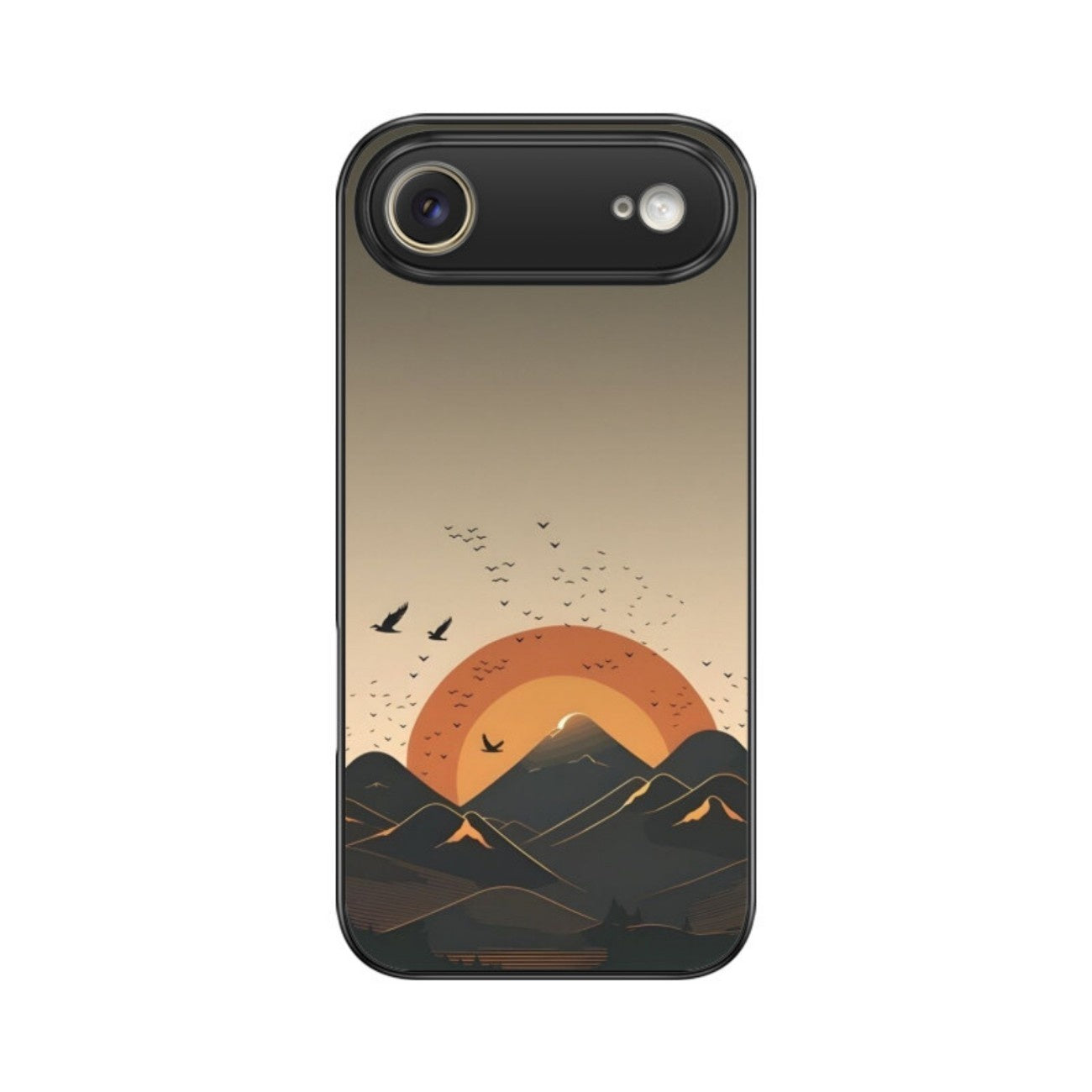 Sunset Ridge Glass Case for Apple iPhone
