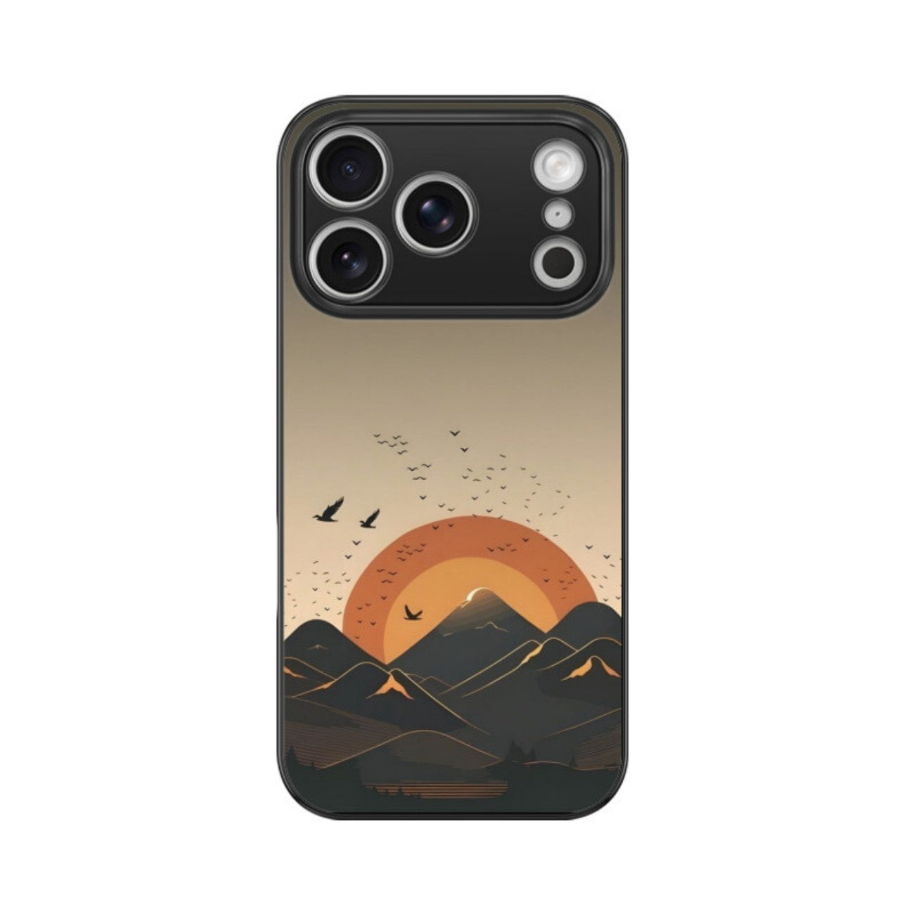 Sunset Ridge Glass Case for Apple iPhone