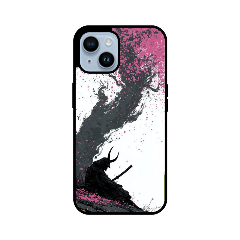 Crimson Sakura Glass Case for Apple iPhone