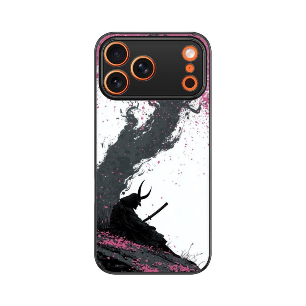 Crimson Sakura Glass Case for Apple iPhone