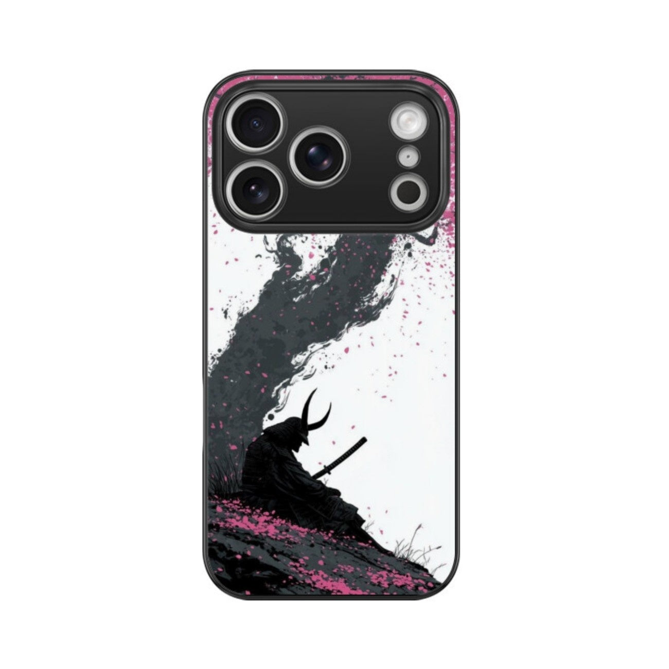 Crimson Sakura Glass Case for Apple iPhone