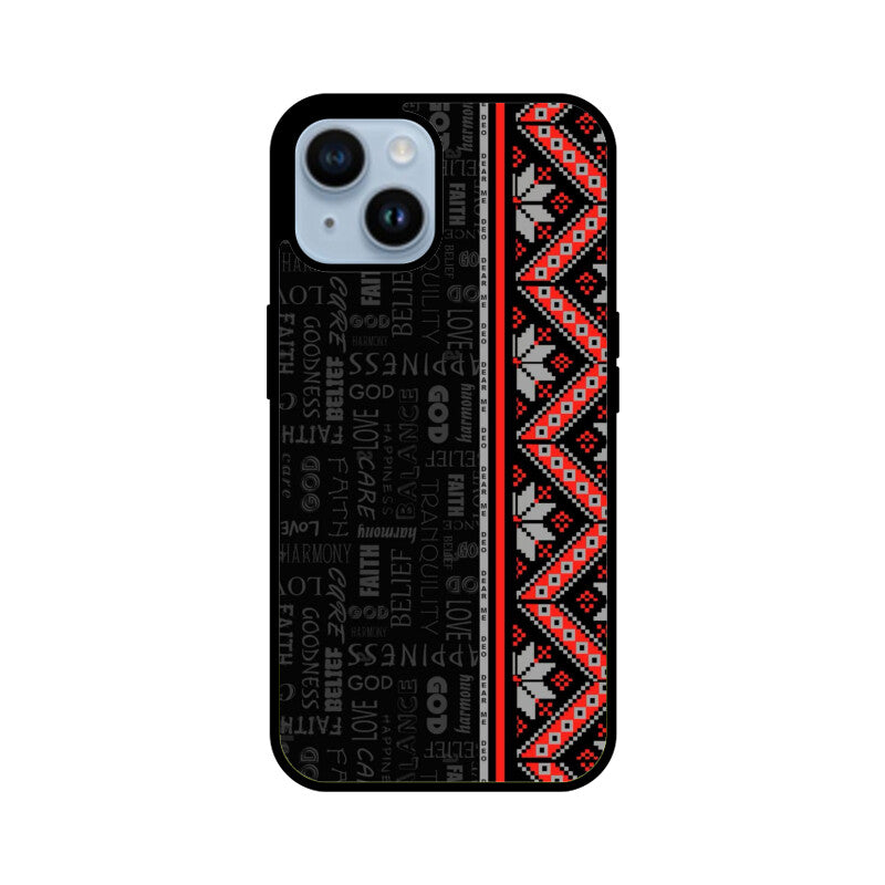 Tribal Harmony Glass Case for Apple iPhone