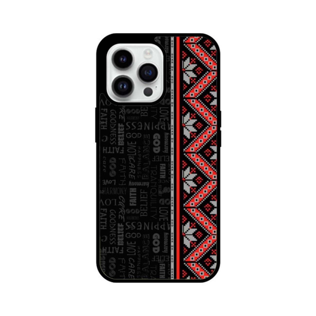 Tribal Harmony Glass Case for Apple iPhone