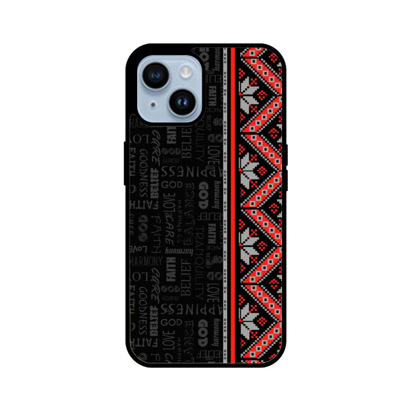 Tribal Harmony Glass Case for Apple iPhone