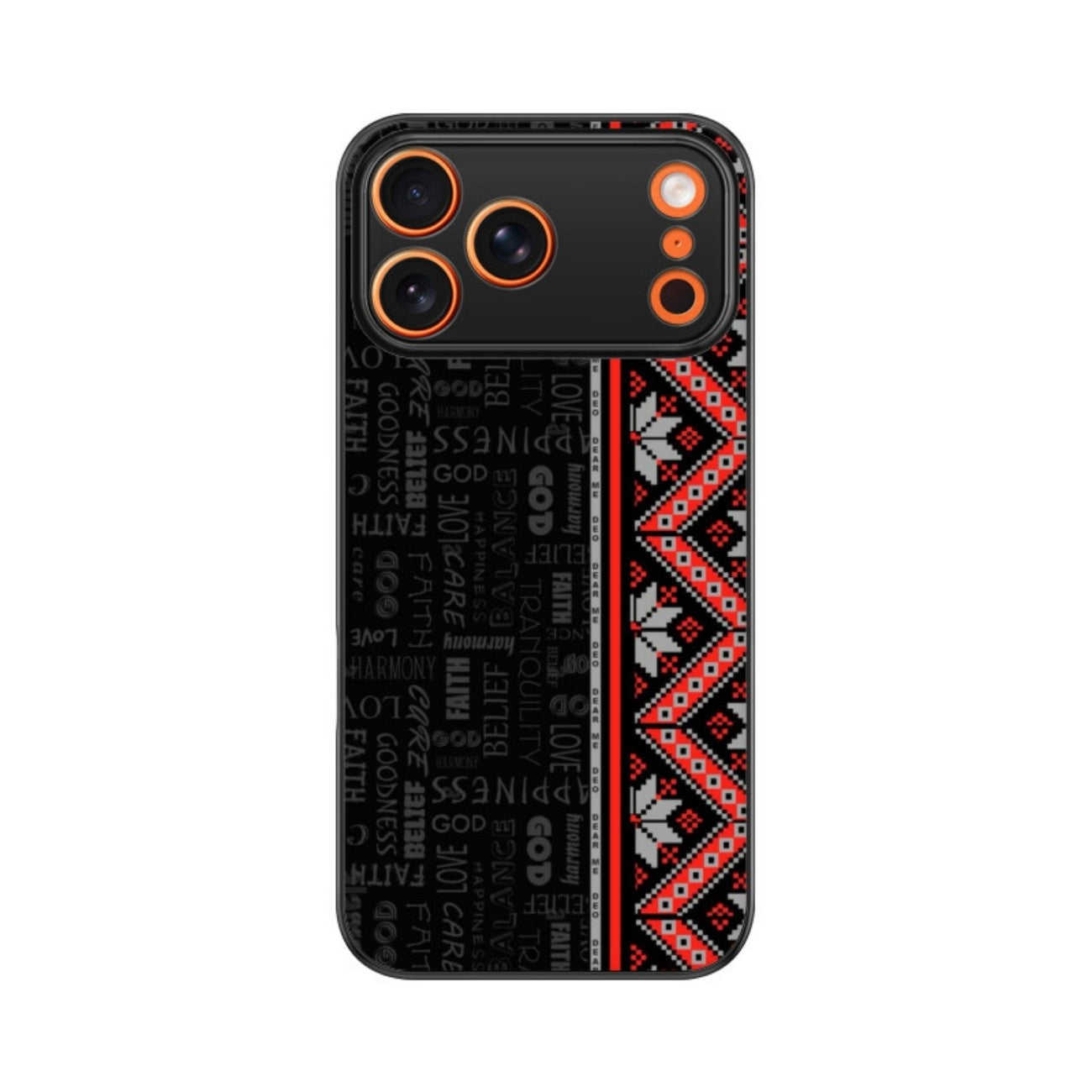 Tribal Harmony Glass Case for Apple iPhone