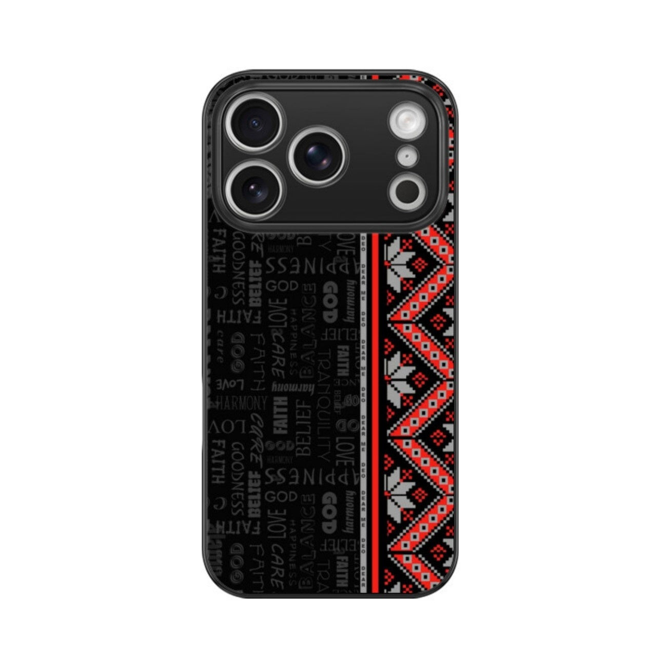 Tribal Harmony Glass Case for Apple iPhone