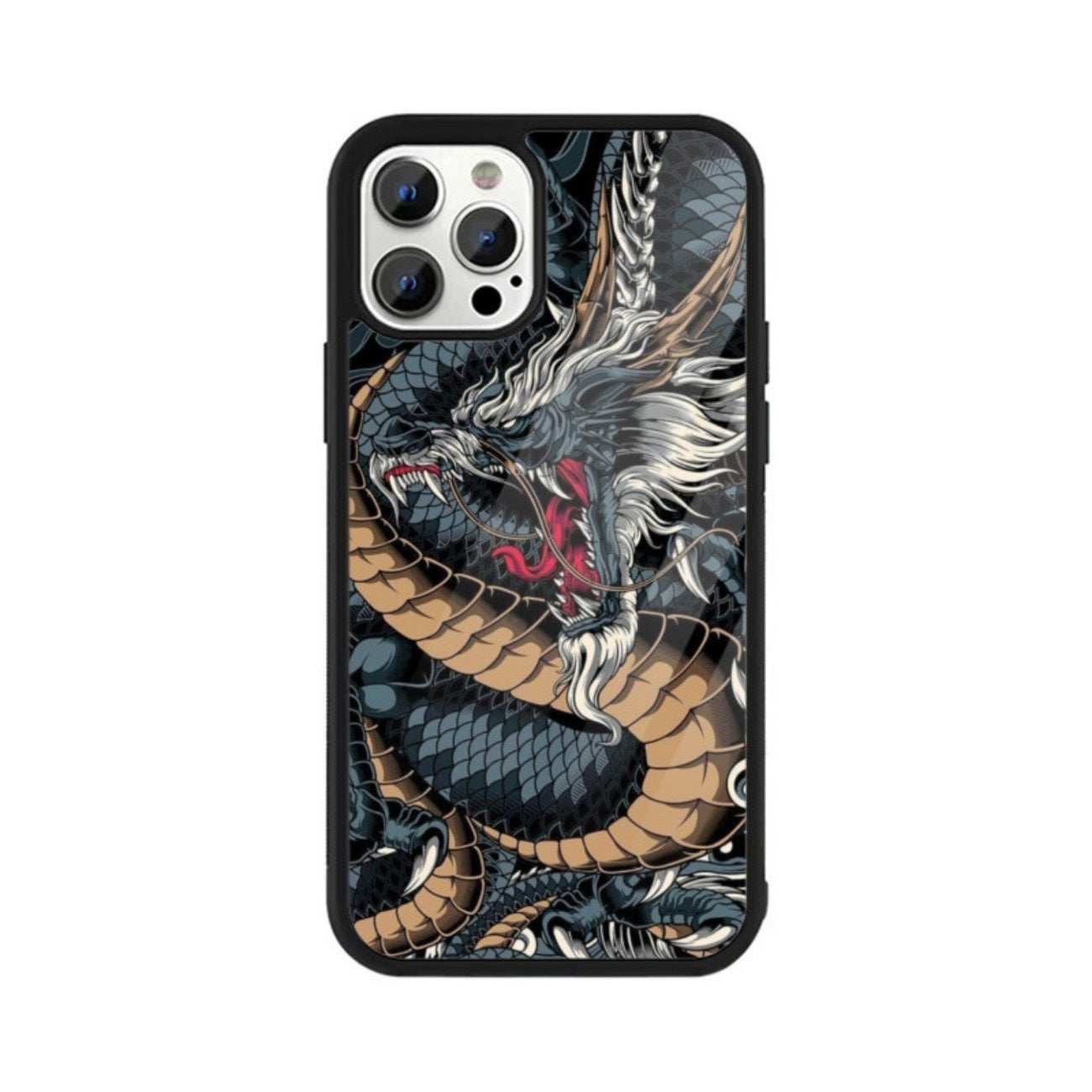 Dragon Fury Glass Case for Apple iPhone