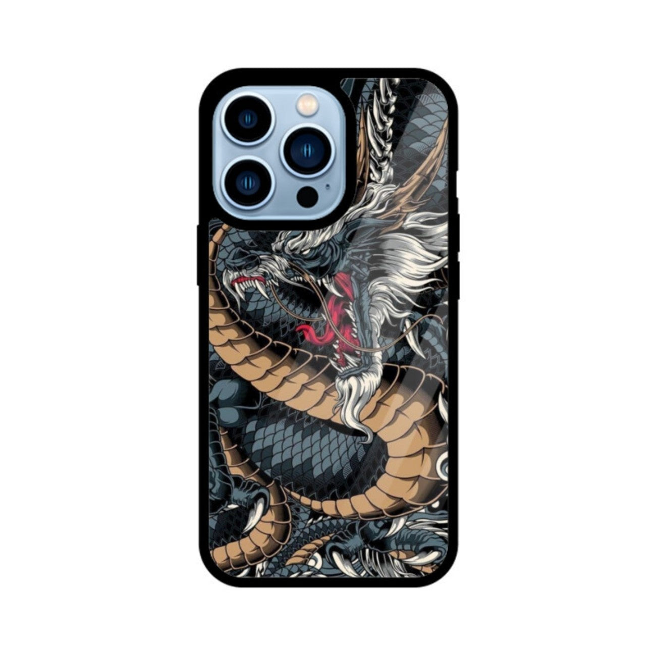 Dragon Fury Glass Case for Apple iPhone