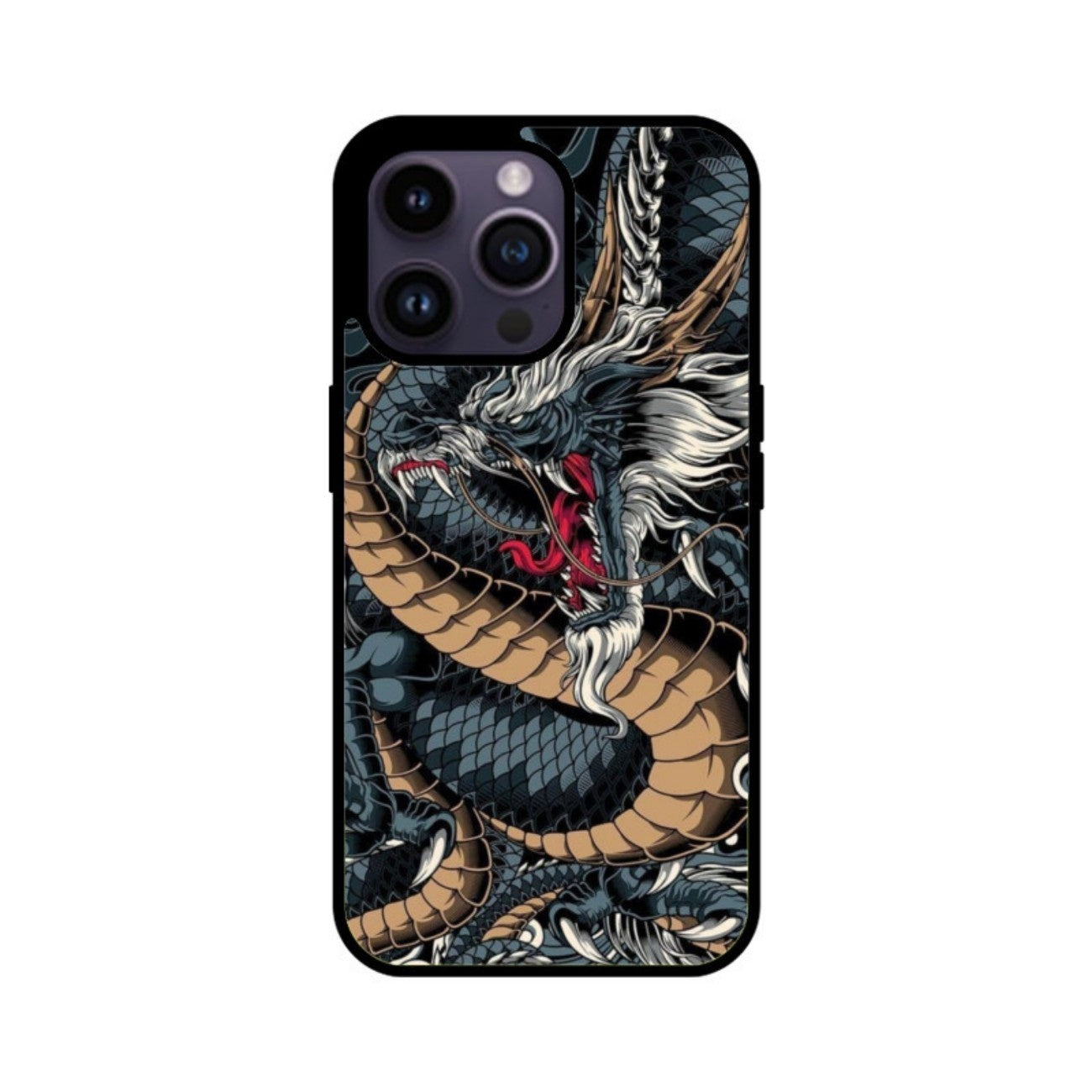 Dragon Fury Glass Case for Apple iPhone