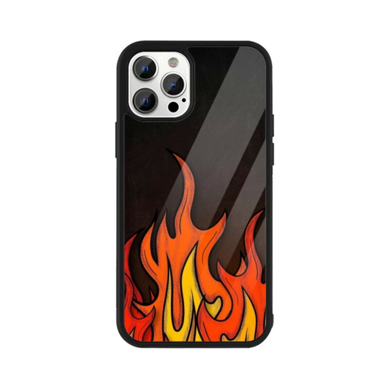 Burn Mode Glass Case for Apple iPhone