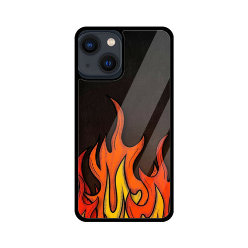 Burn Mode Glass Case for Apple iPhone